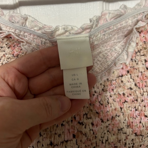 H&M pink crop top - Picture 2 of 7